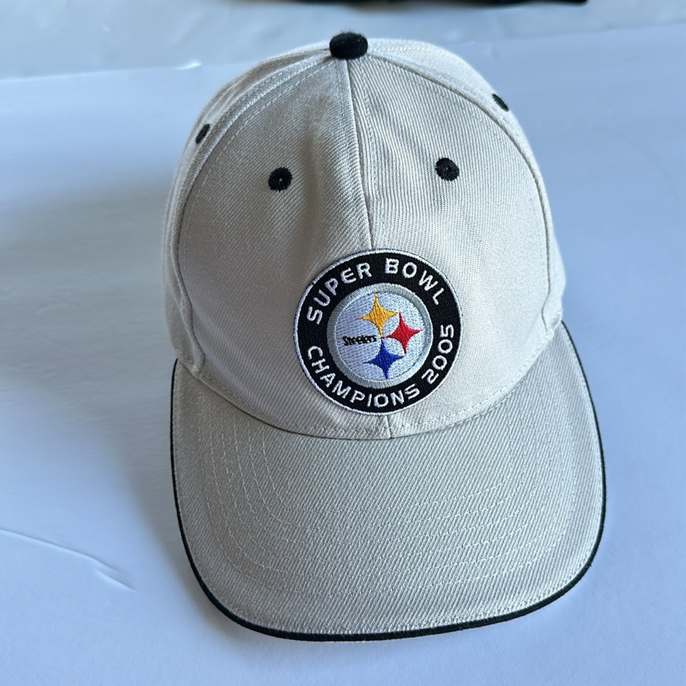 NFL Pittsburgh Steelers Super Bowl Champions 2005 hat OSFM - Picture 1 of 9